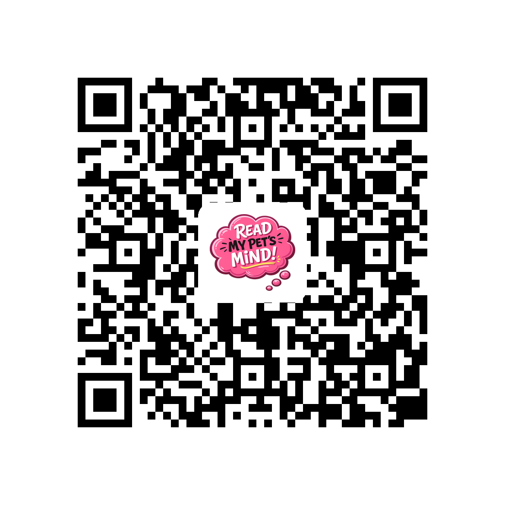 QR code that opens Read My Pet's Mind on the App Store